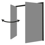 Cardale Georgian Side Hinged Garage Door With Installation in 3 Colours - Image 5