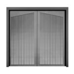 Cardale Gatcombe Single Garage Door Canopy With Installation in 3 Colours - Image 2