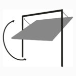 Cardale Haven Single Garage Door Canopy With Installation in 3 Colours - Image 5