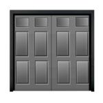 Cardale Sheraton Single Garage Door Retractable With Installation in 3 Colours - Image 2