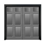 Cardale Sheraton Single Garage Door Canopy With Installation in 3 Colours - Image 2