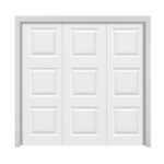 Cardale Georgian Single Garage Door Retractable With Installation in 3 Colours - Image 2