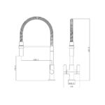 Methven Dunston Mono Kitchen Sink Mixer Tap - Model DUSMCP - Image 3