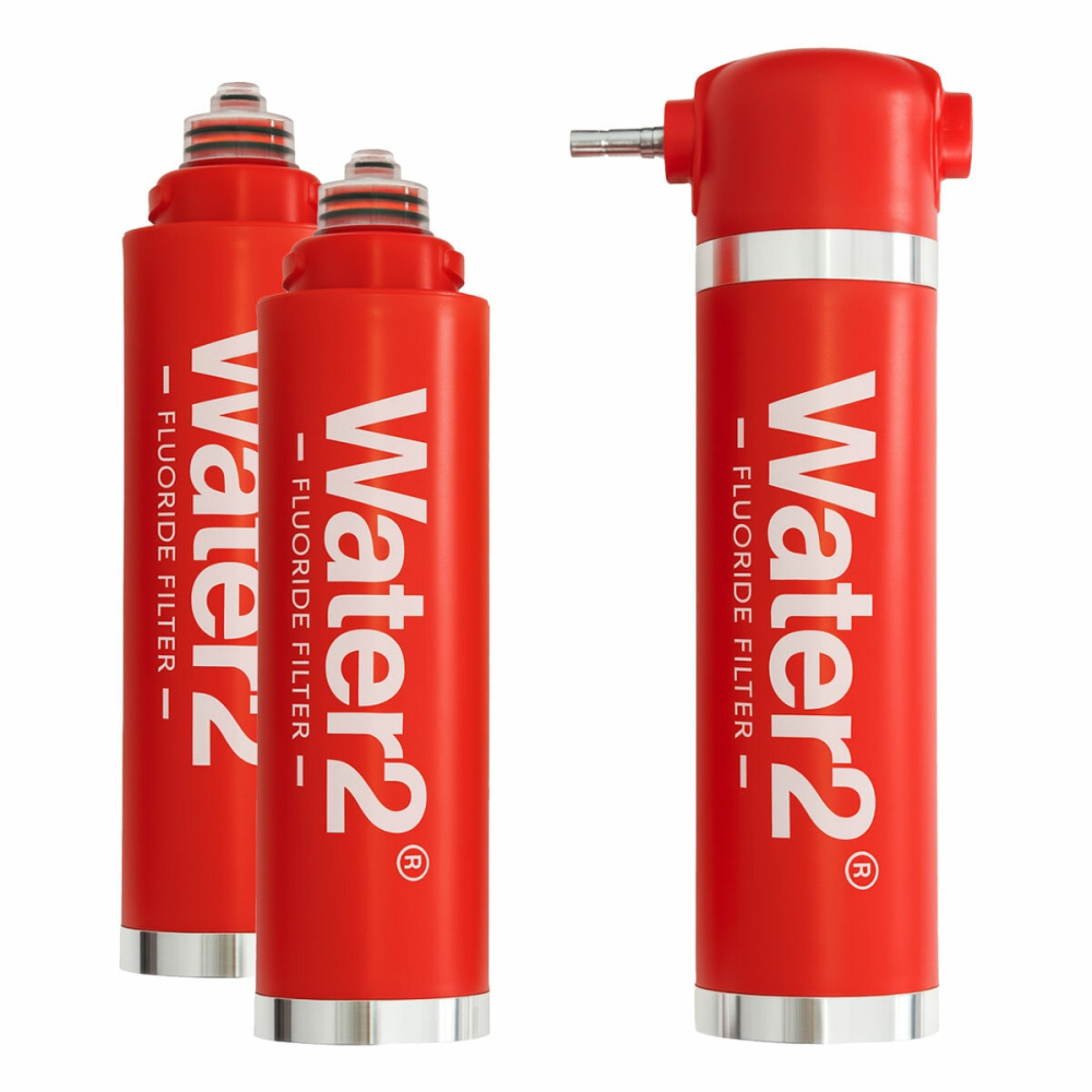 Water2 Fluoride Filter Kit Includes 2 Filters