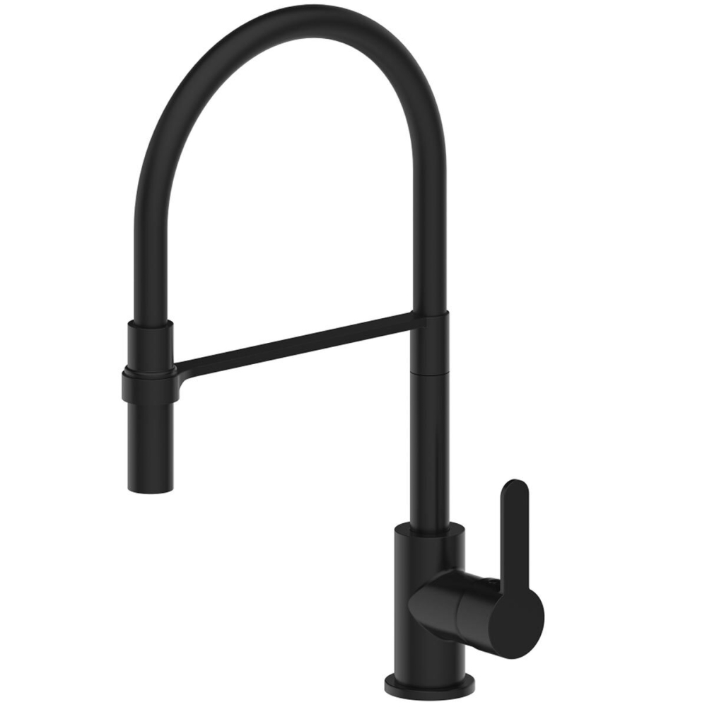 Methven Ellesmere Mono Kitchen Sink Mixer Tap in Black - Model ELSMBK