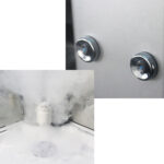 Insignia Diamond 1000mm Quadrant Steam Shower with Black Frame - Image 9