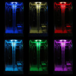 Insignia Diamond 1150 x 850mm Rectangular Steam Shower with Chrome Frame - Image 3