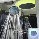 Insignia Diamond 1150 x 850mm Rectangular Steam Shower with Chrome Frame - Image 9