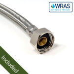 Insignia Diamond 1050 x 850mm Rectangular Steam Shower with Chrome Frame - Image 8