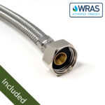 Insignia Diamond 900mm Quadrant Steam Shower with Black Frame - Image 8