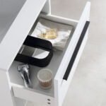 Ove Camila 600mm Wide Wall Mounted Vanity in Matte White - Image 4