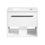 Ove Camila 600mm Wide Wall Mounted Vanity in Matte White - Image 5