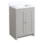 Tavistock Axbridge 60cm Freestanding Underslung Vanity with Basin in 2 Colours - Image 2