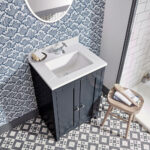Tavistock Axbridge 60cm Freestanding Underslung Vanity with Basin in 2 Colours - Image 5