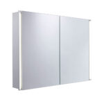 Tavistock Endure 2 Door Mirror Cabinet, 65.8 x 104.8 x 12.9 cm - Image 3