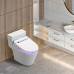 VOVO Bidet Smart Toilet Seat in White - Image 4