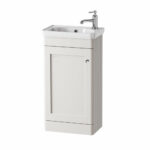 Tavistock Ashby Cloakroom 46.4 cm Floor Mounted Vanity Unit in Blue - Image 3