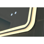 Roper Rhodes Rimini Back Lit Mirror with Demister and Sensor Control 60 x 80 x 2.8 cm - Image 5
