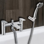 Deva Zonos Bath Tap and Shower Head Mixer Set, Model ZON106 - Image 2