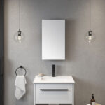 Ove Sophie Stainless Steel Bathroom Mirror Cabinet - Image 2
