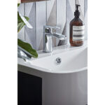 Tavistock Avid Basin Mixer Tap with Click Waste - Image 2