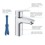 GROHE QuickFix Start Basin Mixer Tap - Image 2