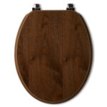 Tavistock Memphis Toilet Seat In Walnut - Image 2