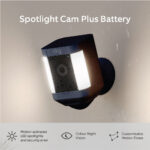 Ring Battery Spotlight Cam Plus in Black - 2 Pack - Image 10