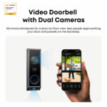 eufy E340 2K Dual Cameras Smart Video Doorbell with Chime - No Monthly Fees - Image 12