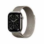 Apple Watch Series 11 GPS + Cellular, 42mm Titanium Case with Milanese Loop - Image 2