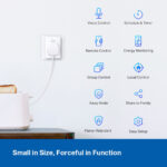 TP-Link Tapo P110 Mini Smart Wi-Fi Socket with Energy Monitoring - 4 Pack - Image 4