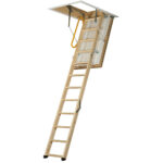 Luxfold 2.8m (280cm) Timber Folding Loft Ladder