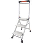 Little Giant Jumbo 3 Tread 2.26m (226cm) Step Ladder - Image 3
