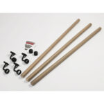 Rothley Drift Wood Finish 3500mm Hand Rail Kit - Image 5