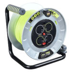 Masterplug 25M Metal Cable Reel with 4 Sockets - Image 2