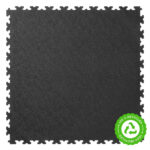 Klikflor RX500 7mm Recycled Garage Floor Bundle (495 x 495 x 7mm) - 108 Tiles & 9 Ramps in Black & Graphite - 27m² - Image 2
