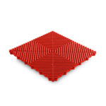 Swisstrax Ribtrax® Pro Vented Modular Garage Floor Tiles - (Box of 25) 4m² - Racing Red