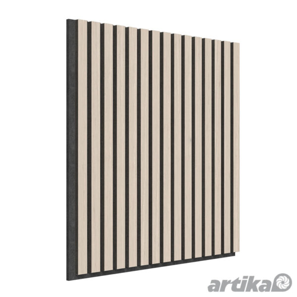 Artika Sonolok Acoustic Wall Panel Set in Light Grey / Ash & Black, 4 Pack