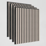 Artika Sonolok Acoustic Wall Panel Set in Light Grey / Ash & Black, 4 Pack - Image 7