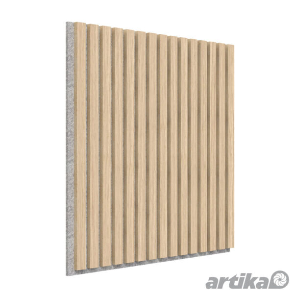 Artika Sonolok Acoustic Wall Panel Set in Oak & Grey, 4 Pack