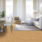 Golden Select Toasted Honey (Oak) Splash Shield AC5 Laminate Flooring with Foam Underlay - 1.146 m² Per Pack - Image 2