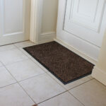 JVL Admiral Microfibre Barrier Mat in Charcoal, 50 x 80cm - 2 Pack - Image 2