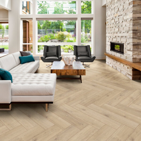 Golden Select Juliet Herringbone AC Laminate Flooring Planks - 1.179 m² Per Pack