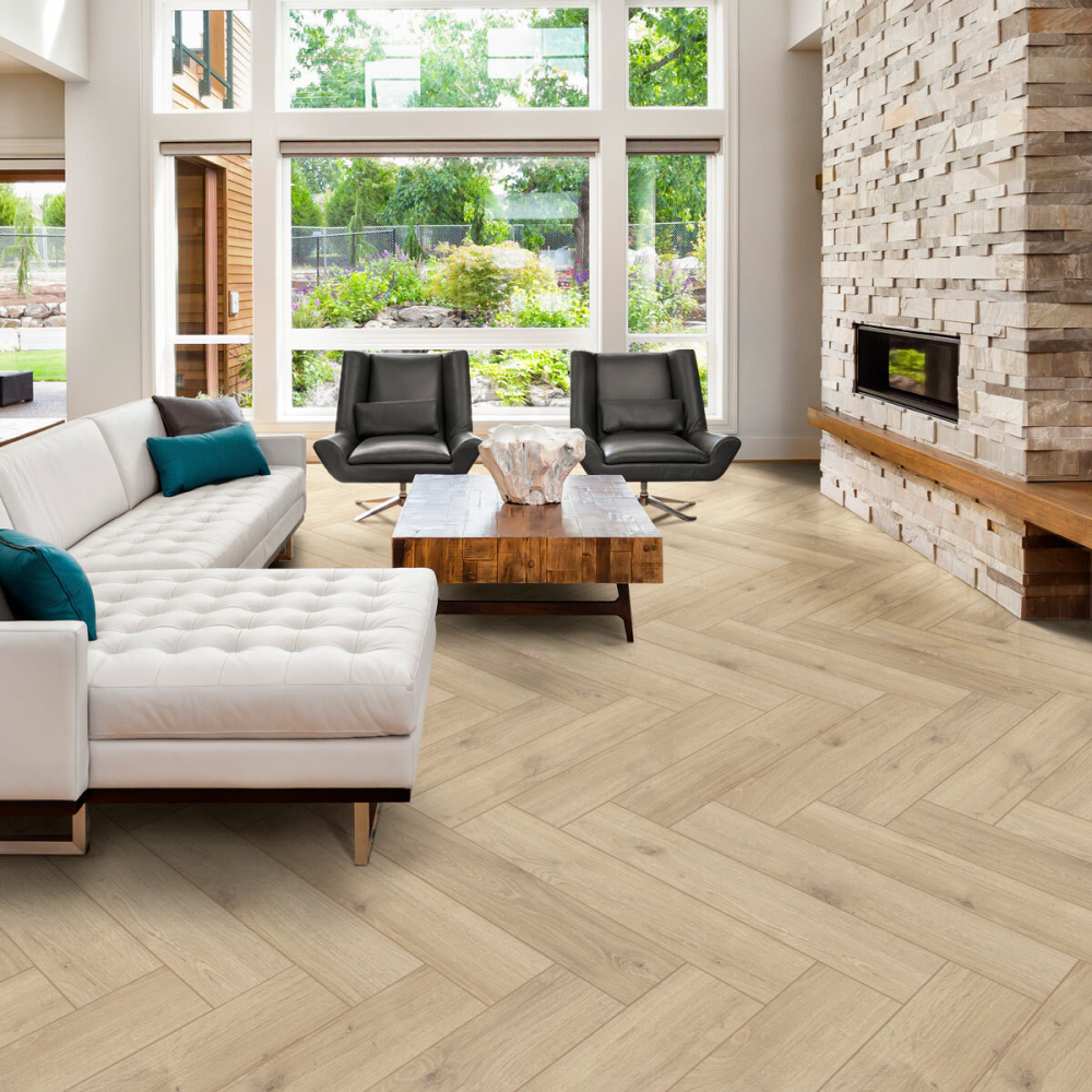 Golden Select Juliet Herringbone AC Laminate Flooring Planks - 1.179 m² Per Pack