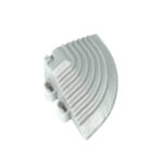 Swisstrax Ribtrax® Pro Vented Modular Garage Floor Corner Ramps - Pack of 4 - Racing Red - Image 2