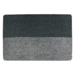 JVL Chelsea Barrier Scraper Door Mat in Grey in 2 Sizes - Image 6