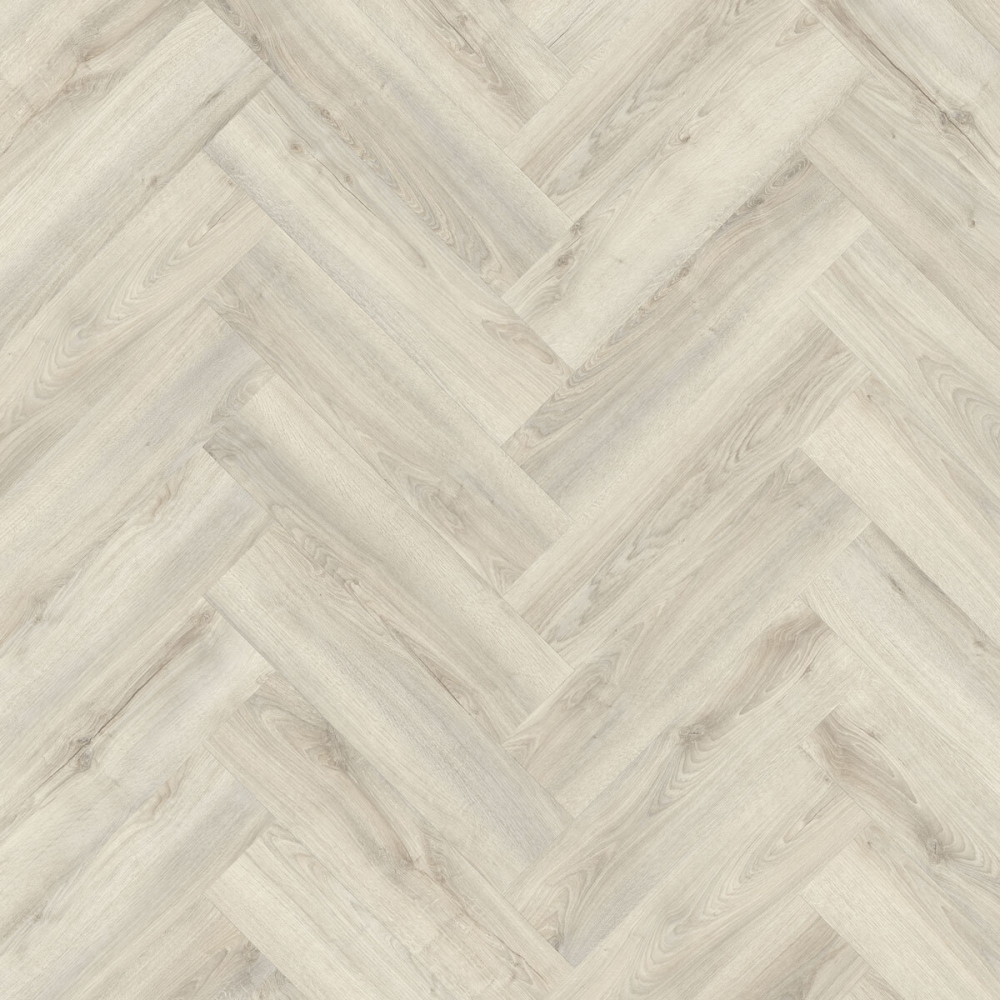 Elka Herringbone Kentucky Oak Beige 6mm Vinyl Flooring - SAMPLE ONLY