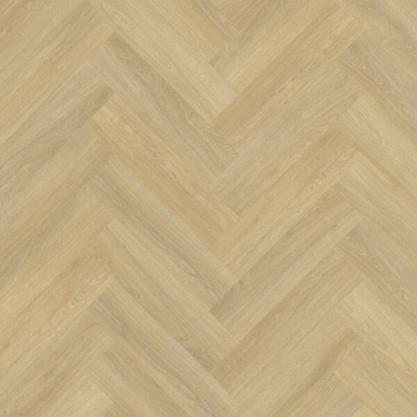 Elka Herringbone Tucker Oak Beige 6mm Vinyl Flooring - SAMPLE ONLY