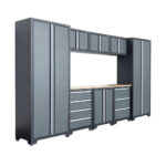 Hilka 24 Gauge Steel 9 Piece Cabinet Set - Image 2