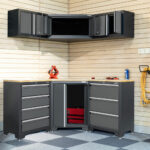 Hilka 7 Piece Garage Corner Cabinet Set - Image 2